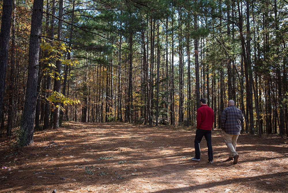 Young Men on a Therapy Nature Walk