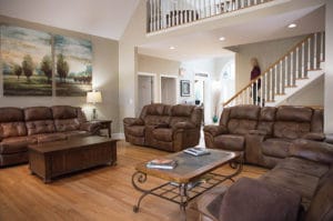 Living Room at Pavillon Treatment Center