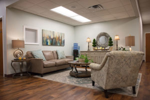 Waiting area at Pavillon Treatment Center