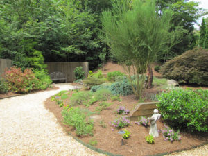 Garden Walkway at Pavillon Treatment Center