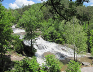 Flowing Falls at Pavillon Treatment Center